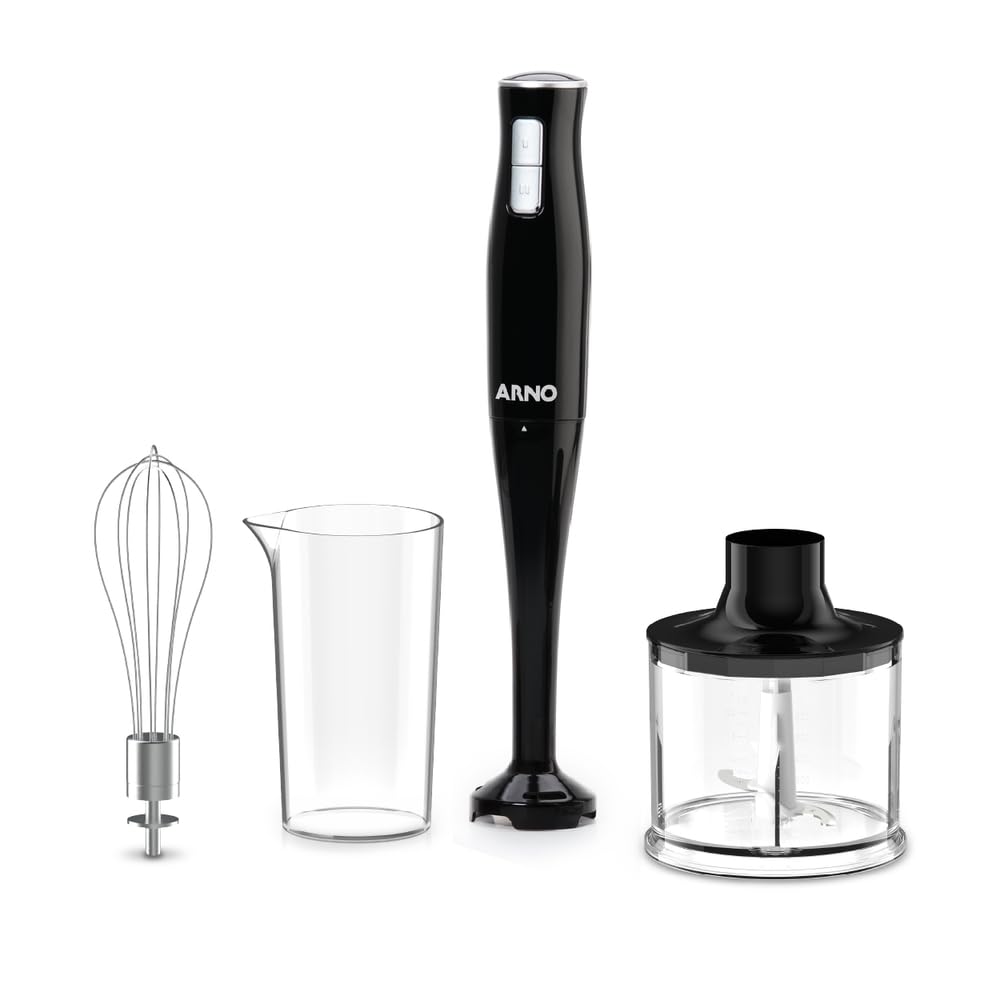 Mixer Arno TurboMix Pro 400W MX31, 3 em 1 com Processador de 600ml